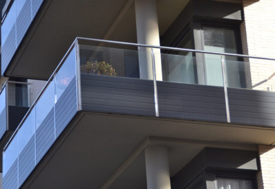 Balcones en acero inoxidable